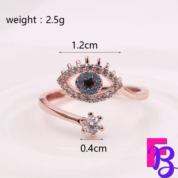 Evil Eye Ring - Picture 7 of 8